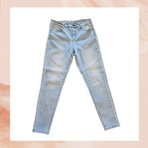 Bleu Light Wash Ankle Skinny Jeans